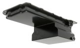 Hamburger's Performance Street LS Swap Oil Pans 0171 Pan, Pan, Street/Strip Style, Wet Rear Sump Style, 7.00 qts. Capacity, Steel, Black, Buick, Chevy, GMC, LS, Each thumbnail 2