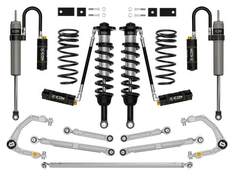Icon Vehicle Dynamics Stage 10 Suspension Lift Kits for 2023-2024 SEQUOIA - K53240 Kit, Coil Springs With Shocks, 10, 1.00-3.500 in. lift, Front, 0.00-3.00 in. lift, Rear,Toyota, Kit