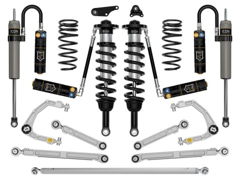 ICON Vehicle Dynamics - Suspension Leveling & Lift Kits for 2024 TACOMA K53302 24 1.25-3" STAGE 12 SUSPENSION SYSTEM BILLET