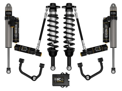 ICON Vehicle Dynamics - Shocks and Struts for 2021-2024 F-150 K93135T 21-23 FORD F150 4WD 2.75-3.5" STAGE 5 SUSPENSION SYSTEM W TUBULAR UCA