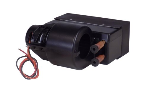 Maradyne Durango Auxiliary Heaters HF-100012-M Heaters, Durango, Under Dash, Compact, Hydronic, with 2-Speed Switch/Bezel and Mount Bracket, Single Scroll Blower, 12 VDC, ABS, Black, Each thumbnail 2