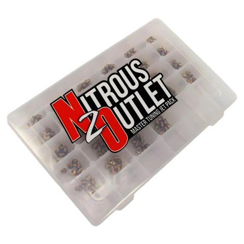 Nitrous Outlet Flare Jet Packs 00-00401 Oxide Jets, Pack, Brass, Kit