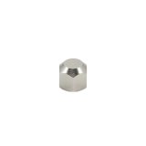 Nitrous Outlet AN Cap Fittings 00-01050-B Fitting, Aluminum, Natural, -3 Female Threads, Each thumbnail 3