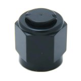 Nitrous Outlet AN Cap Fittings 00-01053 Fitting, 8AN Aluminum (Black) thumbnail 2