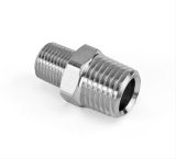 Nitrous Outlet Reducers 00-01102-B Fitting, Reducer, NPT to NPT, Straight, Aluminum, Nickel Plated, 1/4 in. NPT, 1/8 in. NPT, Each thumbnail 1
