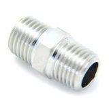 Nitrous Outlet Couplers 00-01103-B Fitting, Coupler, Union, NPT to NPT, Straight, Aluminum, Nickel Plated, 1/4 in. NPT, 1/4 in. NPT, Each thumbnail 3