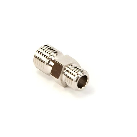 Nitrous Outlet AN to NPT Adapter Fittings 00-01149 Fitting, Adapter, UNF, Straight, Brass, Nickel Plated, -3 AN, 5/16 in. UNF, Each