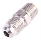 Nitrous Outlet AN to NPT Adapter Fittings 00-01152-B Fitting, Adapter, NPT, Straight, Aluminum, Nickel Plated, -4 AN, 1/8 in. NPT, Each thumbnail 2
