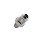 Nitrous Outlet AN to NPT Adapter Fittings 00-01153-B Fitting, Adapter, NPT, Straight, Aluminum, Nickel Plated, -6 AN, 1/8 in. NPT, Each thumbnail 2
