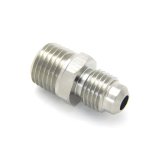 Nitrous Outlet AN to NPT Adapter Fittings 00-01155-B Fitting, Adapter, NPT, Straight, Aluminum, Nickel Plated, -4 AN, 1/4 in. NPT, Each thumbnail 3