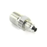 Nitrous Outlet AN to NPT Adapter Fittings 00-01155-F Fitting, Adapter, NPT, Straight, Aluminum, Black Anodized, -4 AN, 1/4 in. NPT, Each thumbnail 2