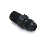 Nitrous Outlet AN to NPT Adapter Fittings 00-01156 Fitting, Adapter, NPT, Straight, Aluminum, Black Anodized, -6 AN, 1/4 in. NPT, Each thumbnail 2