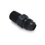 Nitrous Outlet AN to NPT Adapter Fittings 00-01156 Fitting, Adapter, NPT, Straight, Aluminum, Black Anodized, -6 AN, 1/4 in. NPT, Each thumbnail 3