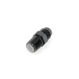Nitrous Outlet AN to NPT Adapter Fittings 00-01156-F Fitting, Adapter, NPT, Straight, Aluminum, Black Anodized, -6 AN, 1/4 in. NPT, Each thumbnail 2