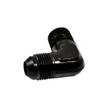 Nitrous Outlet AN to NPT Adapter Fittings 00-01359 Fitting, Adapter, NPT, 90 Degree, Aluminum, Black Anodized, -8 AN, 3/8 in. NPT, Each thumbnail 3