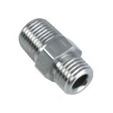 Nitrous Outlet Compression Fittings 00-01500-B-J Fitting, 3/16 in., 1/8 NPT, Straight, Aluminum, Natural, Each thumbnail 1