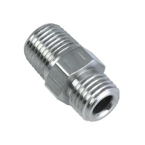 Nitrous Outlet Compression Fittings 00-01500-B-J Fitting, 3/16 in., 1/8 NPT, Straight, Aluminum, Natural, Each
