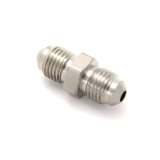 Nitrous Outlet Couplers 00-01600-B Fitting, Coupler, Union, AN to AN, Straight, Aluminum, Nickel Plated, -3 AN, -3 AN, Each thumbnail 3