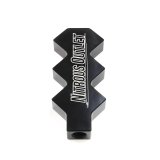 Nitrous Outlet Fittings and Adapters 00-01725 Universal Fittings, 6-Way 1/4" NPT High Flow Stacked Y Distribution Block - 1 Female in/6 Female out thumbnail 1