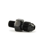 Nitrous Outlet AN Cap Fittings 00-01801 Fitting, Adapter, to NPT, Straight, Aluminum, Black Anodized, -4 AN, 1/16 in. NPT, Each thumbnail 2