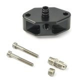 Nitrous Outlet Fittings and Adapters 00-01804 99-04 4.6/5.4L 2V Ford Billet Fuel Rail Adapter thumbnail 2