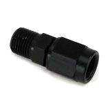 Nitrous Outlet AN to NPT Adapter Fittings 00-01900 Fitting, Adapter, NPT, Straight, Aluminum, Black Anodized, -3 AN, 1/8 in. NPT, Swivel, Each thumbnail 3