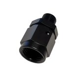 Nitrous Outlet AN to NPT Adapter Fittings 00-01902 Fitting, Adapter, NPT, Straight, Aluminum, Black Anodized, -6 AN, 1/8 in. NPT, Swivel, Each thumbnail 3