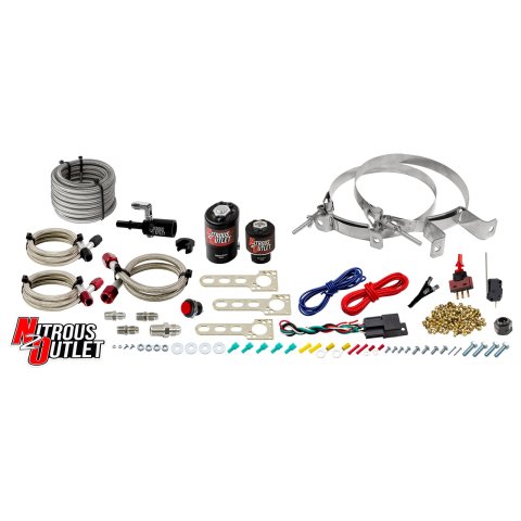 Nitrous Outlet EFI Single Nozzle Systems 00-10016-00 11-14 Ford Mustang System (No Bottle)