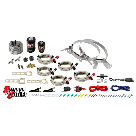 Nitrous Outlet EFI Dual Nozzle Systems 00-10032-00 Import System (No Bottle)