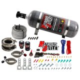 Nitrous Outlet Oxide Systems 00-10050-12 Systems, Interspooler 3" Boosted Collar System - Gas/E85 (45-55psi)(50-200HP)(12lb Bottle) thumbnail 1