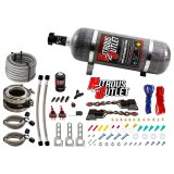 Nitrous Outlet Oxide Systems 00-10052-12 Systems, Interspooler 3" Boosted Dual Stage Dry Collar System (50-400HP)(12lb Bottle) thumbnail 2