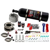 Nitrous Outlet Oxide Systems 00-10053-15 Systems, Interspooler 4" Boosted Collar System - Gas/E85 (45-55psi)(50-200HP)(15lb Bottle) thumbnail 2