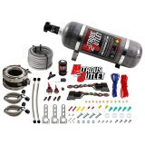 Nitrous Outlet Oxide Systems 00-10055-12 Systems, Interspooler 4" Boosted Dual Stage Dry Collar System (50-400HP)(12lb Bottle) thumbnail 1