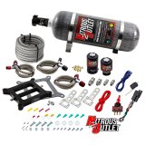 Nitrous Outlet Oxide Systems 00-10070-12 Systems, Weekend Warrior 4150 Plate System - Gas/E85 (5-55psi)(100-350 HP)(12LB Bottle) thumbnail 1