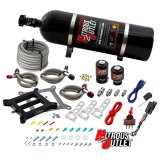 Nitrous Outlet Oxide Systems 00-10070-15 Systems, Weekend Warrior 4150 Plate System - Gas/E85 (5-55psi)(100-350 HP)(15LB Bottle) thumbnail 2