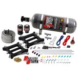 Nitrous Outlet Oxide Systems 00-10072-12 Systems, Weekend Warrior 4150 Tunnel Ram System - Gas/E85 (5-55 psi)(100-400 HP)(12LB Bottle) thumbnail 2