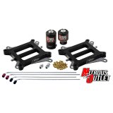 Nitrous Outlet Oxide Systems 00-10072-SF Systems, Weekend Warrior 4150 Tunnel Ram Solenoids Forward Conversion - Gas/E85 (5-55 psi)(100-400 HP) thumbnail 2