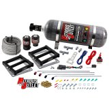 Nitrous Outlet Oxide Systems 00-10073-12 Systems, Weekend Warrior 4500 Tunnel Ram System - Gas/E85 (5-55 psi)(100-400 HP)(12LB Bottle) thumbnail 1