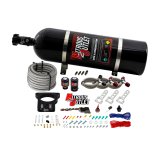Nitrous Outlet Oxide Plate Systems 00-10102-15 Systems, EFI Plate, Wet Style, WOT Switch Activation, 15 lbs. Bottle, for Use On 78mm LSX Intakes, Cadillac, Chevrolet, Pontiac, Kit thumbnail 2