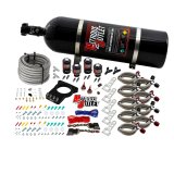 Nitrous Outlet Oxide Plate Systems 00-10103-15 Systems, EFI Plate, Dry Style, WOT Switch Activation, 15 lbs. Bottle, for Use On Applications with A 78mm LSX Intake, Chevrolet, V8, Kit thumbnail 1