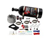 Nitrous Outlet Oxide Plate Systems 00-10106-10 Systems, EFI Plate, Wet Style, WOT Switch Activation, 10 lbs. Bottle, for Use On 78mm LSX Truck Intake, Chevy, GMC, Small Block LS, Kit thumbnail 1