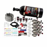 Nitrous Outlet Oxide Plate Systems 00-10109-00 Systems, EFI Plate, Wet Style, WOT Switch Activation, for Use On 90mm LSX Intake, Cadillac, Chevrolet, Pontiac, Small Block LS, Kit thumbnail 1