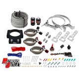 Nitrous Outlet Oxide Plate Systems 00-10113-00 Systems, EFI Plate, Wet Style, WOT Switch Activation, for Use On Applications with A 92mm LSX Intake, Chevrolet, Small Block LS, Kit thumbnail 1