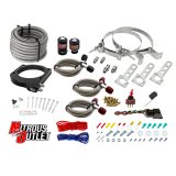 Nitrous Outlet Oxide Plate Systems 00-10115-00 Systems, EFI Plate, Wet Style, WOT Switch Activation, for Use On Applications with A 102mm LSX Intake, Chevrolet, Small Block LS, Kit thumbnail 2