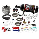Nitrous Outlet Oxide Plate Systems 00-10115-10 Systems, EFI Plate, Wet Style, WOT Switch Activation, 10 lbs. Bottle, for Use On A 102mm LSX Intake, Chevrolet, Small Block LS, Kit thumbnail 1
