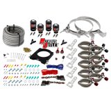 Nitrous Outlet Oxide Plate Systems 00-10116-00 Systems, EFI Plate, Wet Style, WOT Switch Activation, for Applications with 102mm LSX Intake, Chevrolet, Small Block LS, Kit thumbnail 1