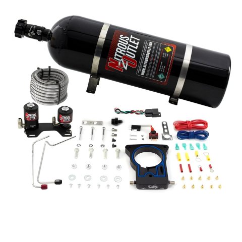 Nitrous Outlet Oxide Plate Systems 00-10127-15 78mm 99-06/2007 Classic GM Truck System (15lb Bottle)