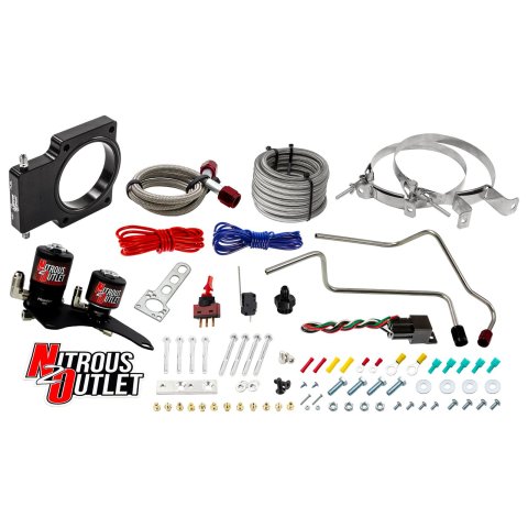 Nitrous Outlet Oxide Plate Systems 00-10128-00 90mm 07-12 GM Truck System (No Bottle)