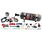 Nitrous Outlet Oxide Systems 00-10141-12 Systems, Ford 2016-2019 Mustang GT350/350R Hard-line Plate System - Gas/E85 (5-55psi)(50-200HP)(12lb Bottle) thumbnail 1