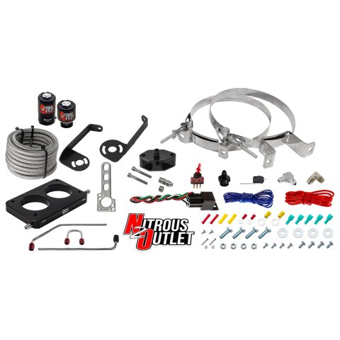 Nitrous Outlet Oxide Plate Systems 00-10143-00 05-10 Mustang GT Hardline System (No Bottle)